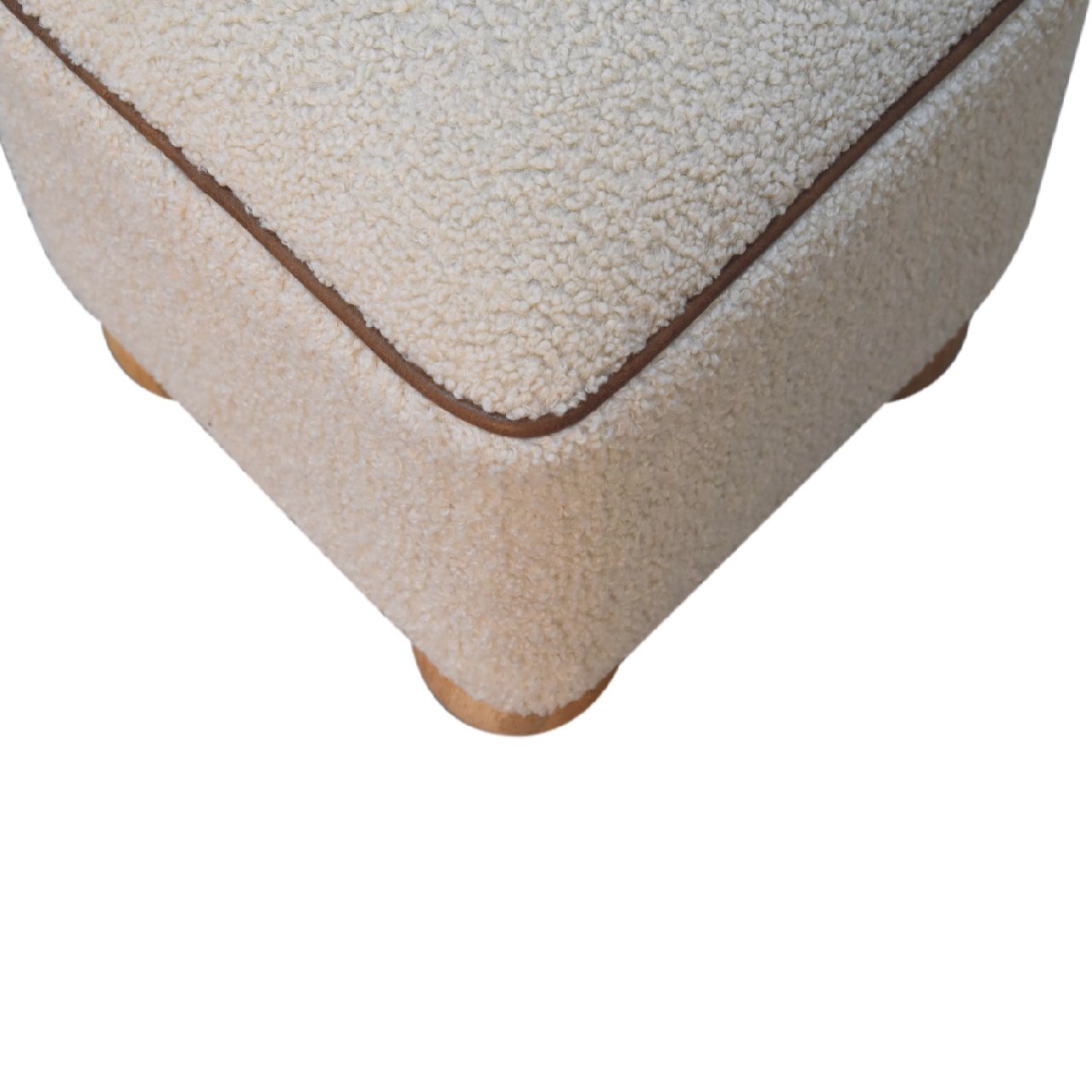 Serenity Square Footstool with Ball Feet