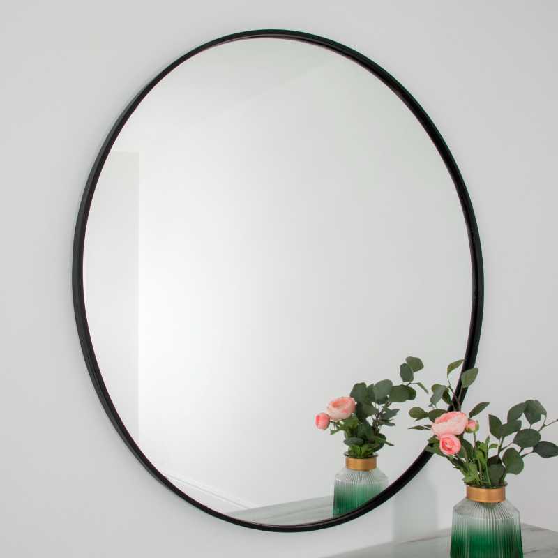 Ashpinoke - Manhattan Round Mirror (100cm)