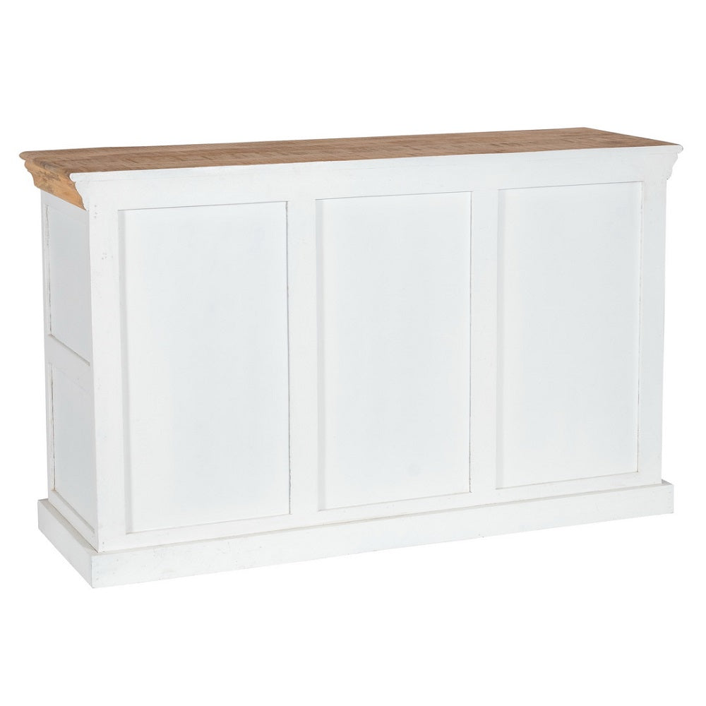 Alfie Wood Sideboard - 3 Drawers & 3 Doors