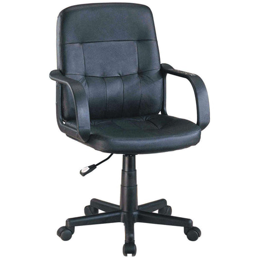 Ashpinoke:Mia Office Chair Black,Office Chairs,Heartlands Furniture