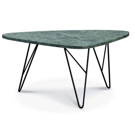 Ashpinoke:Ontario Coffee Table Stone with Black Metal Legs,Coffee Tables,Heartlands Furniture