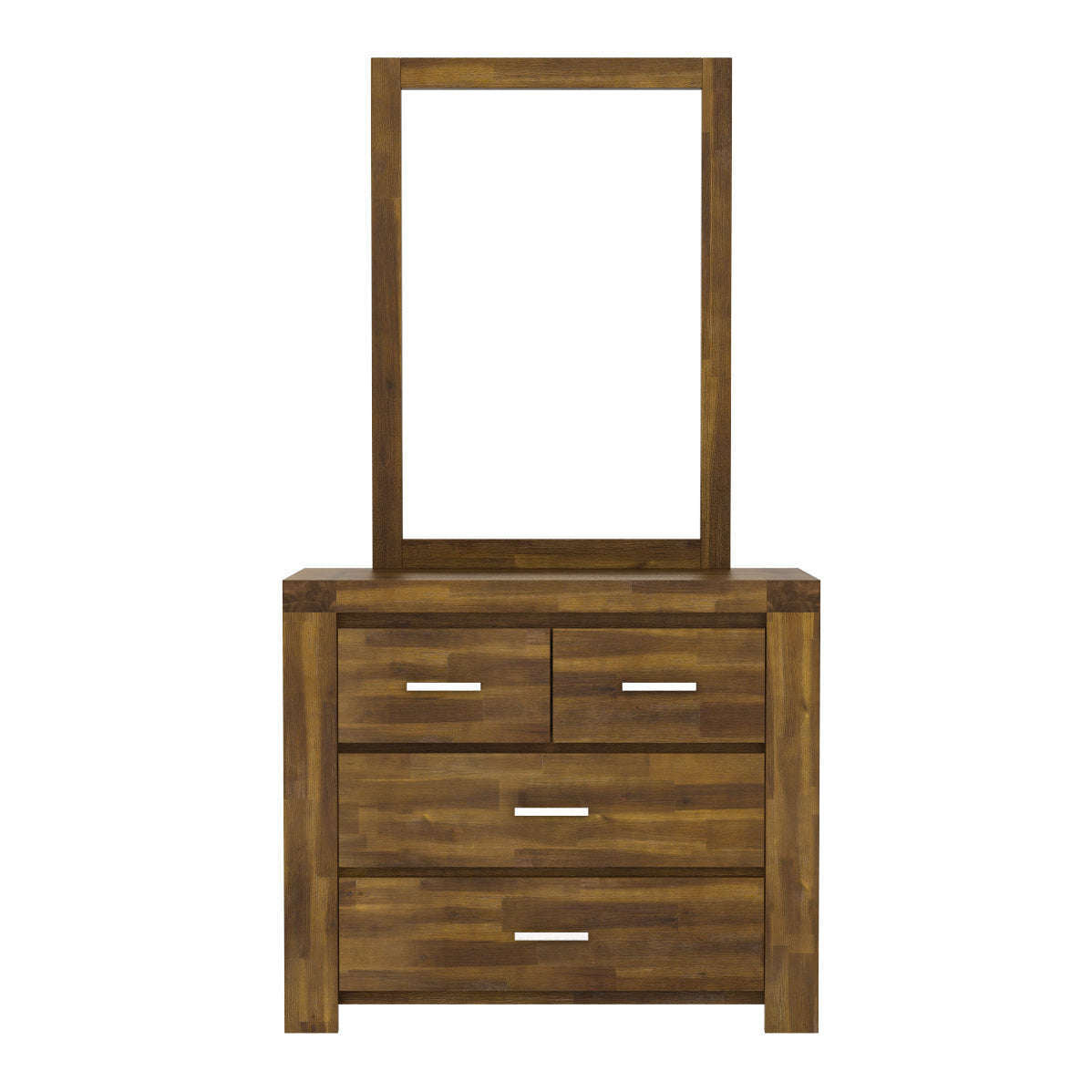 Ashpinoke:Parkfield Solid Acacia Dressing Table 2+2 Drawer,Dressers,Heartlands Furniture