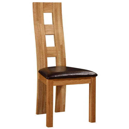 Weston Chair Solid Oak Natural