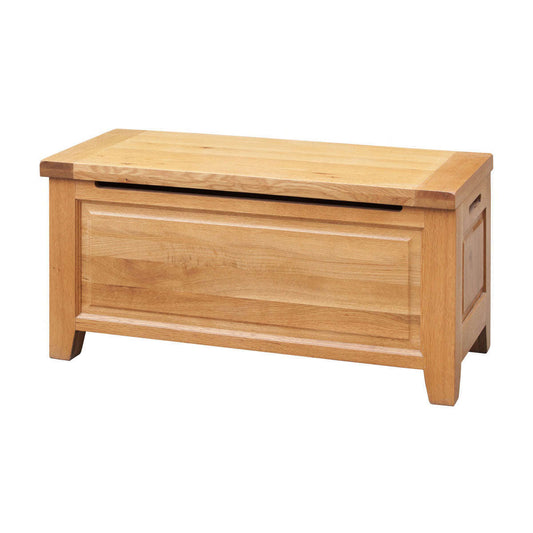 Ashpinoke:Acorn Solid Oak Blanket Box,Storage,Heartlands Furniture