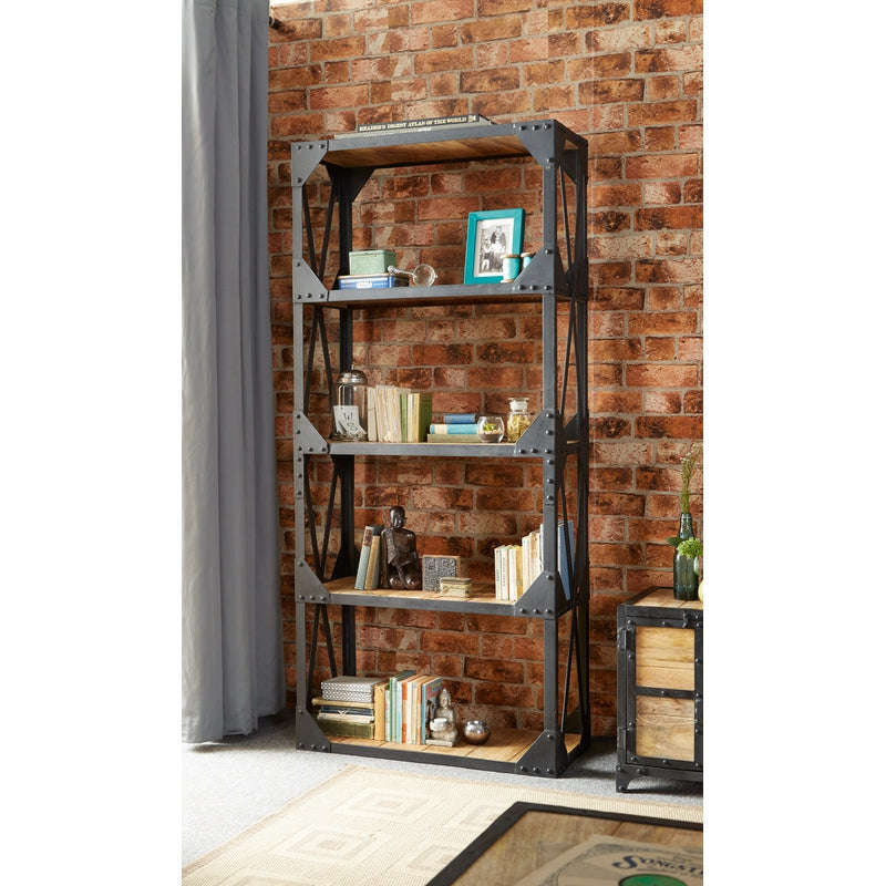 Ashpinoke:Ascot Large Bookcase,Bookcases,Indian Hub