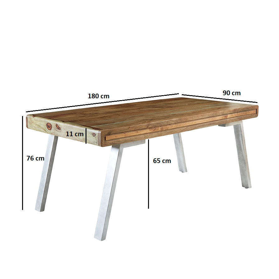 Ashpinoke:Aspen Large Dining Table,Dining Tables,Indian Hub