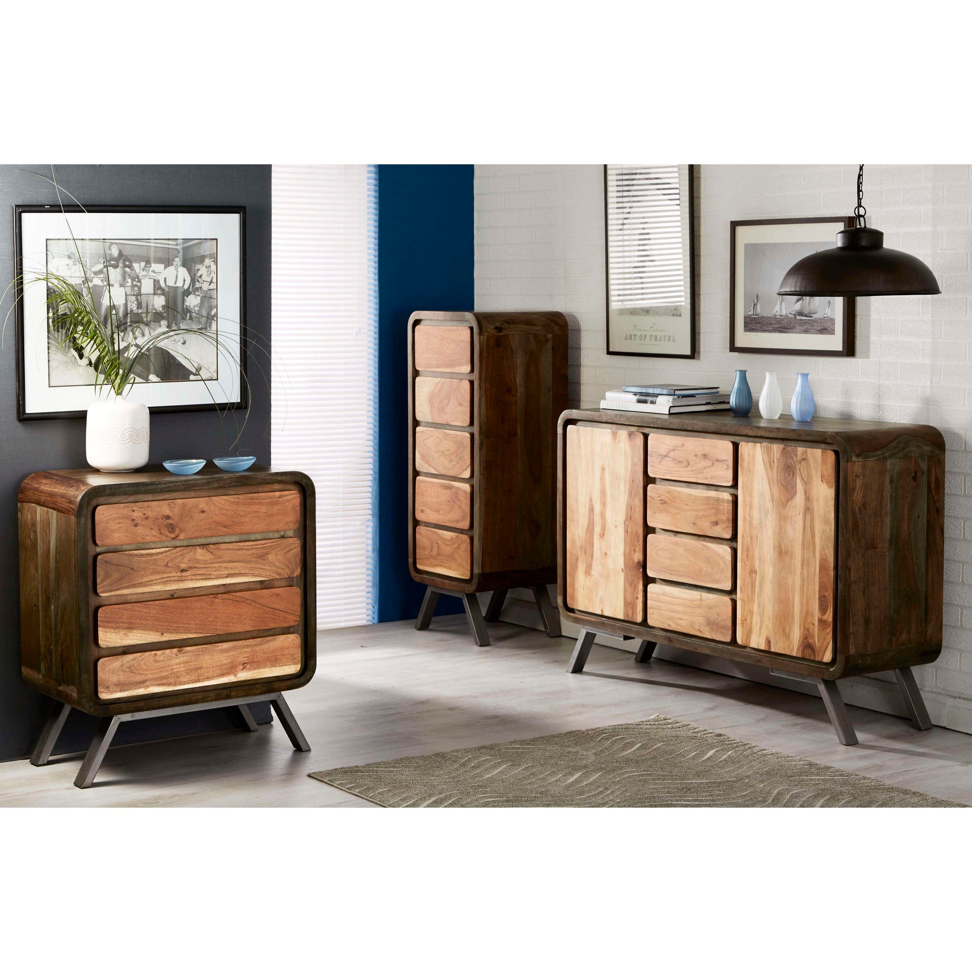 Ashpinoke:Aspen Large Sideboard,Sideboards and Displays,Indian Hub