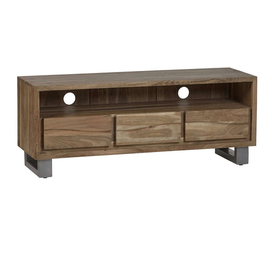 Ashpinoke:Baltic Live Edge Media Unit,TV Units,Indian Hub