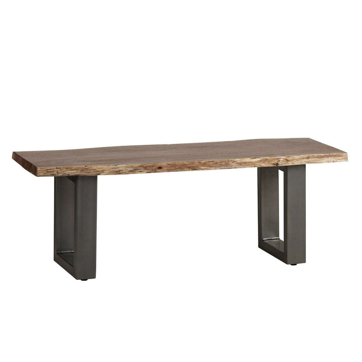 Ashpinoke:Baltic Live Edge Medium Bench,Benches,Indian Hub