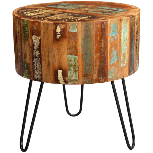 Ashpinoke:Coastal Drum Side Table,Side Tables,Indian Hub