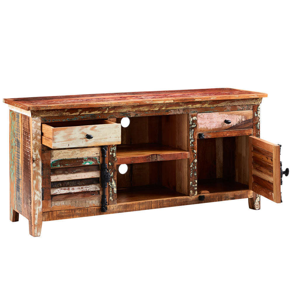 Ashpinoke:Coastal Large Tv Media Credenza,TV Units,Indian Hub