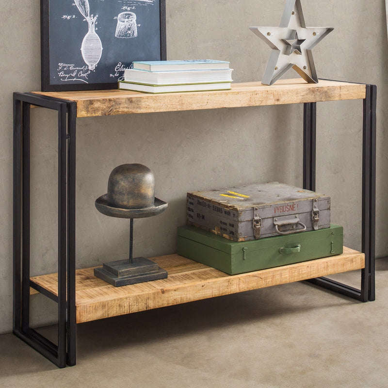 Ashpinoke:Cosmo Industrial Console Table,Console and Hall Tables,Indian Hub