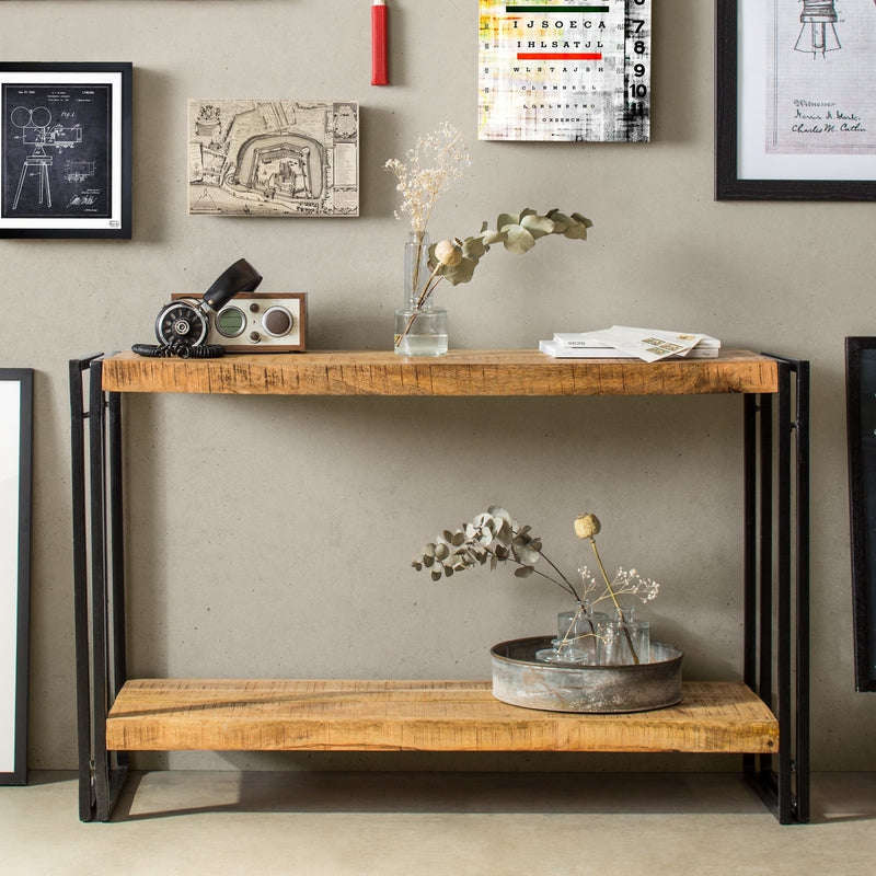 Ashpinoke:Cosmo Industrial Console Table,Console and Hall Tables,Indian Hub