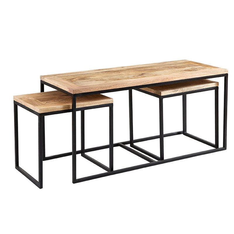 Ashpinoke:Cosmo Industrial John Long Coffee Table,Coffee Tables,Indian Hub