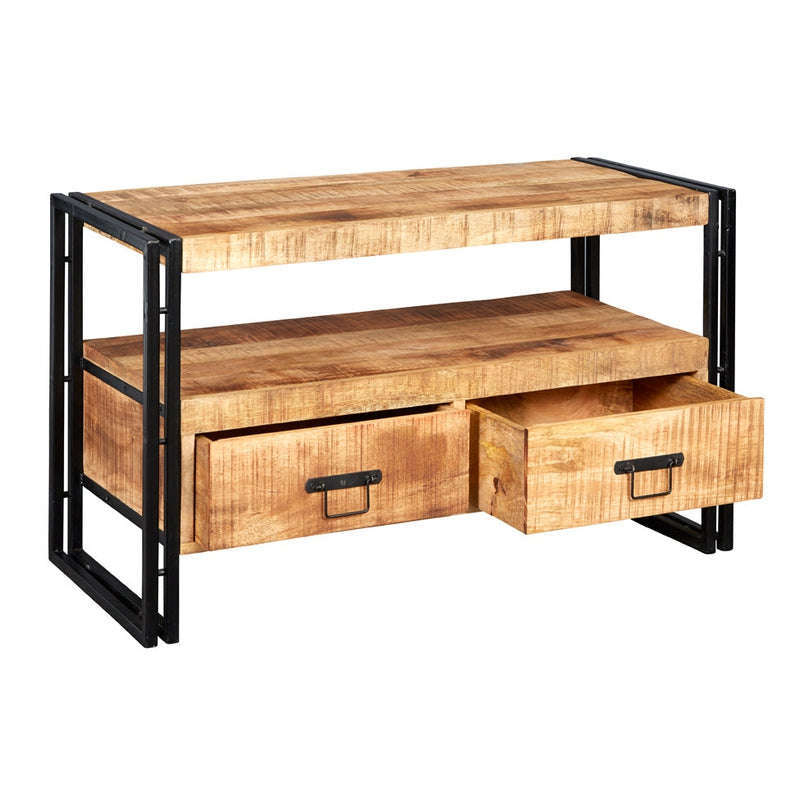 Ashpinoke:Cosmo Industrial Tv Stand,Media Units,Indian Hub