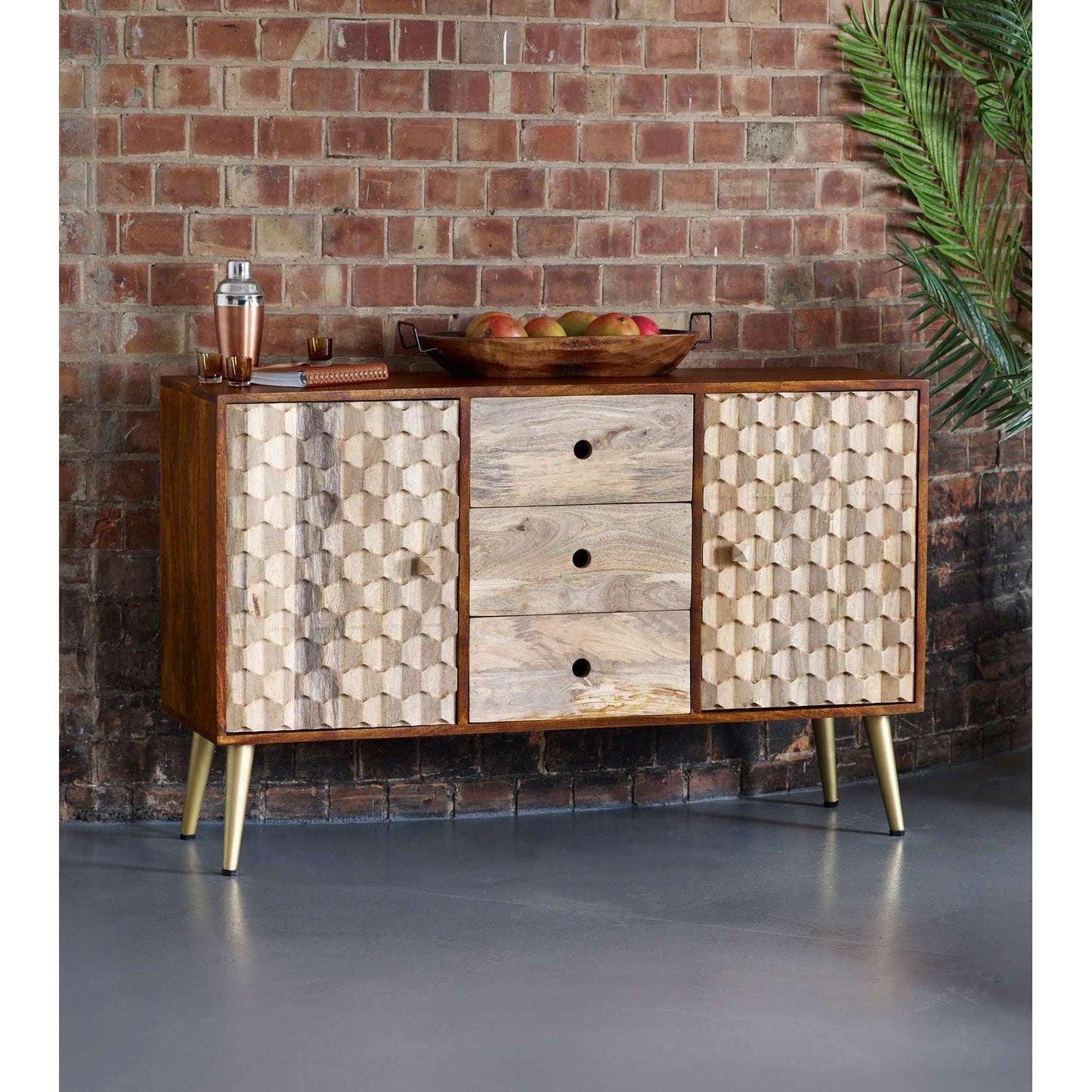 Ashpinoke:Edison Large Sideboard,Sideboards,Indian Hub