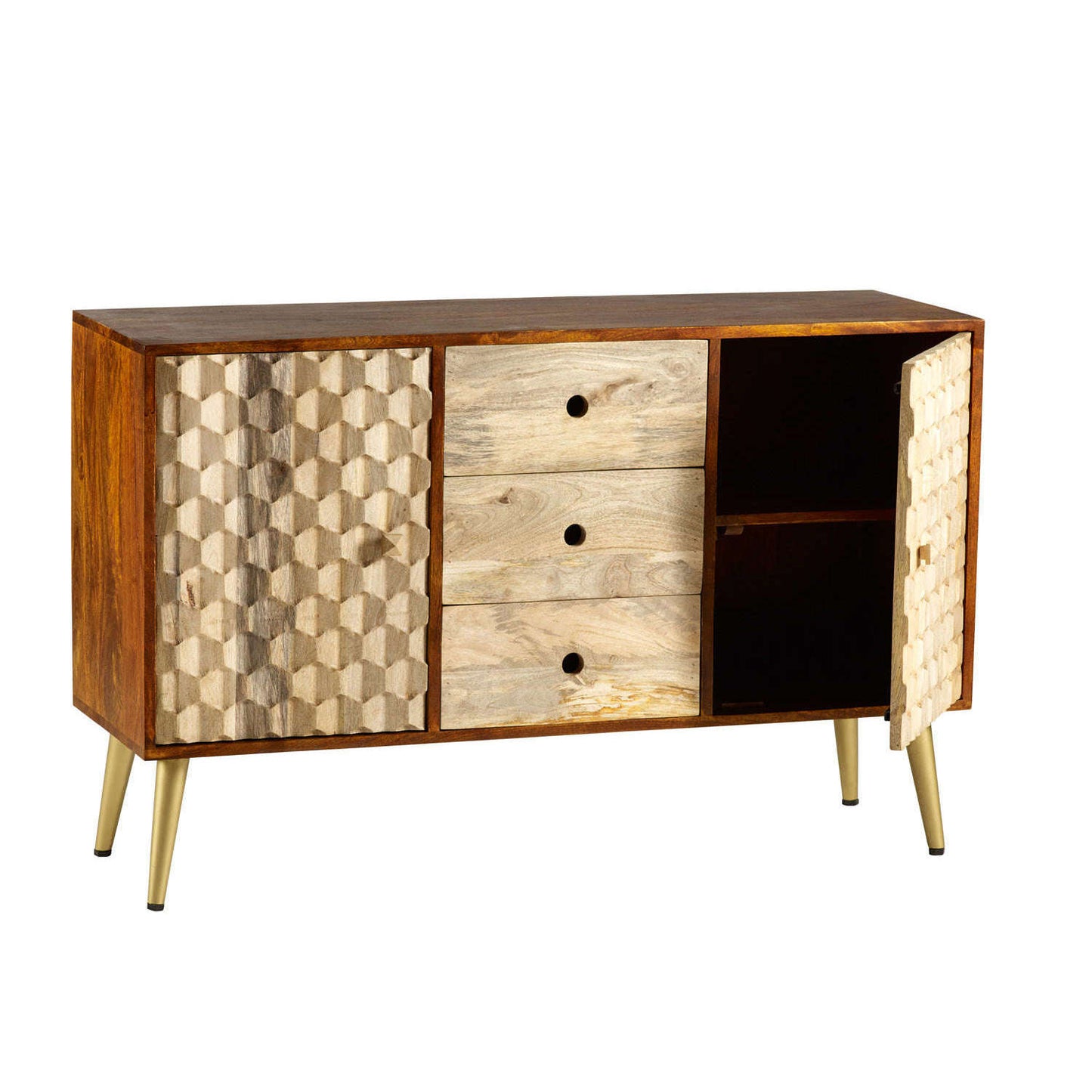 Ashpinoke:Edison Large Sideboard,Sideboards,Indian Hub