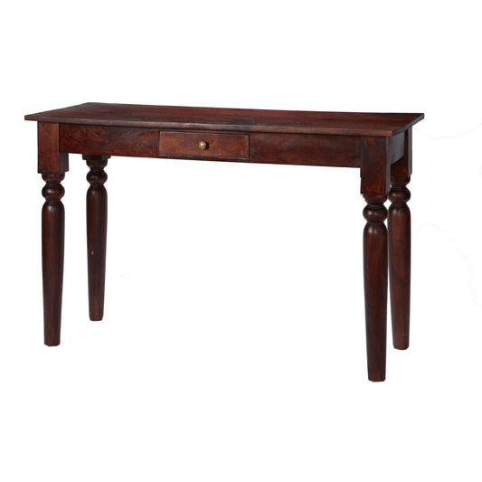 Ashpinoke:Jaipur Dark Mango Console Table,Side Tables,Indian Hub