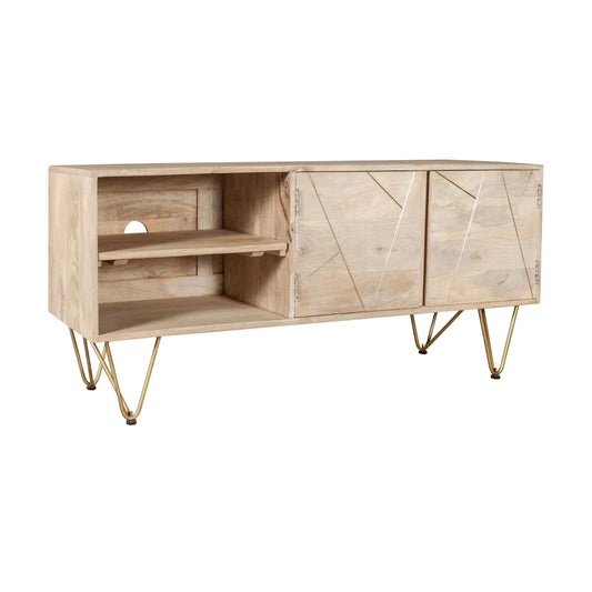 Ashpinoke:Light Gold Plasma Media Unit,TV Units,Indian Hub