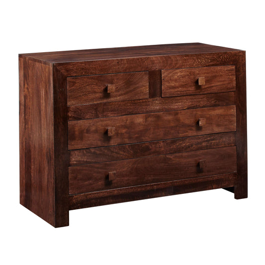 Toko Dark Mango 4 Drawer Dressing Chest