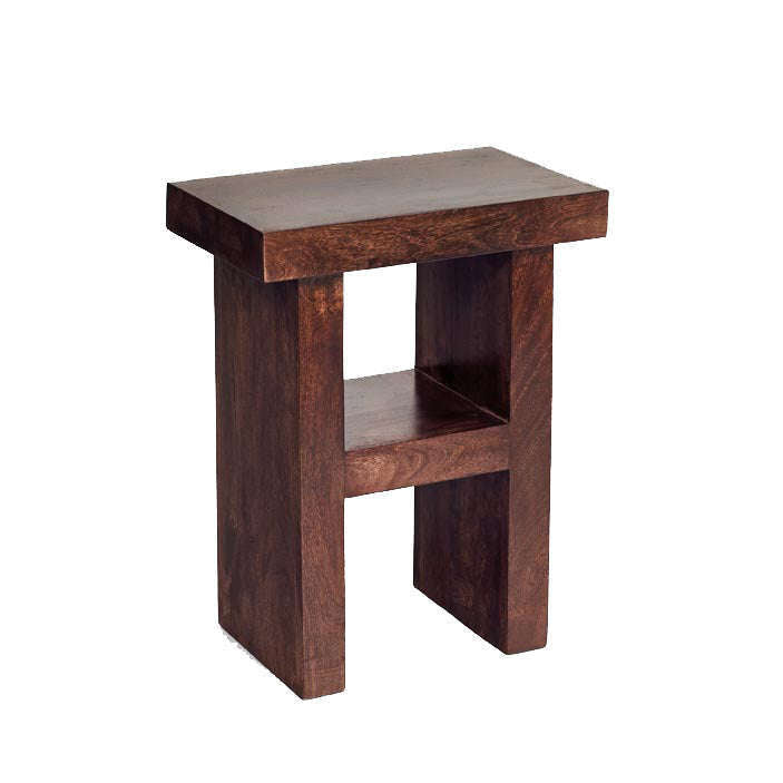 Toko Dark Mango H Shaped Table/Stool