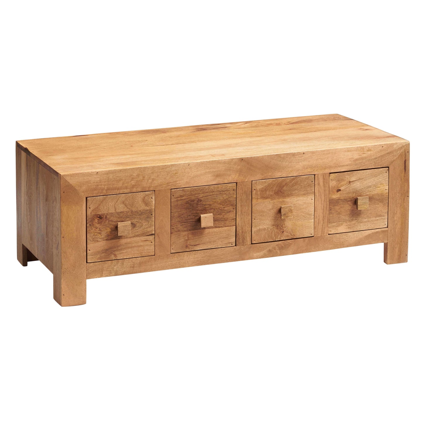 Toko Light Mango 8 Drawer Coffee Table