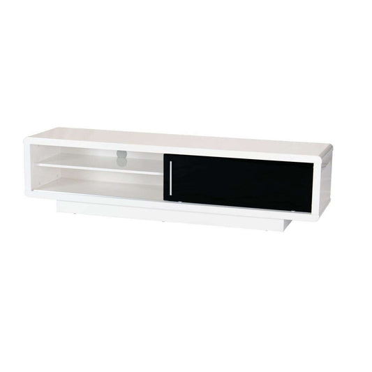 Ashpinoke:Newham High Gloss TV Cabinet White,TV Units,Heartlands Furniture